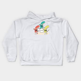 The bunnies Band Kids Hoodie